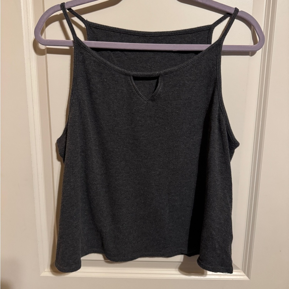 Gray Women's Sleep Tank Top‎ Size Large